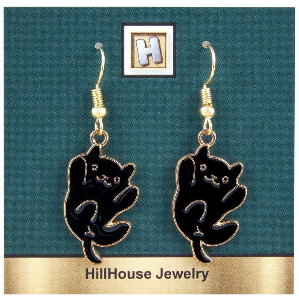 Kitty Cat Earrings | Handmade - Picture 6 of 6